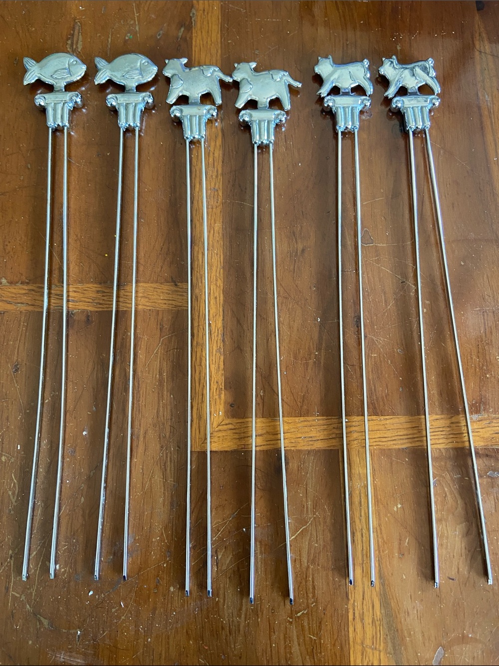 Animal skewers